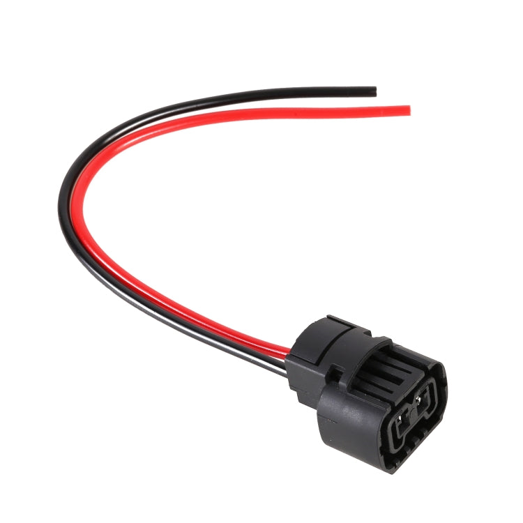 2 PCS H16 Bulb Holder Base Female Socket with Cable - Wires by PMC TechLife | Online Shopping South Africa | PMC TechLife | Buy Now Pay Later Mobicred