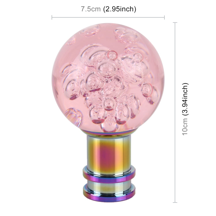 Universal Car Ball Shape Gear Head Gear Shift Knob (Pink) - Shift Knob by PMC TechLife | Online Shopping South Africa | PMC TechLife | Buy Now Pay Later Mobicred