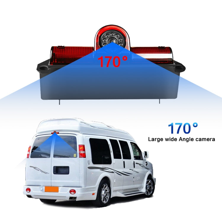 PZ467 Car Waterproof 170 Degree Brake Light View Camera for Chevrolet - Rear View Cameras by PMC TechLife | Online Shopping South Africa | PMC TechLife | Buy Now Pay Later Mobicred