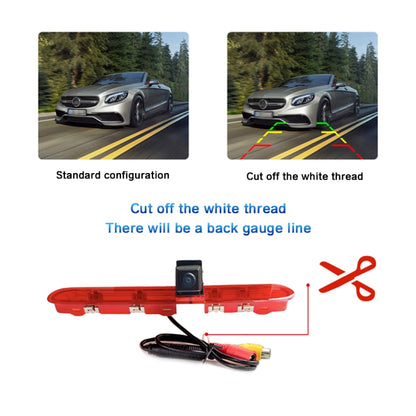 PZ471 Car Waterproof 170 Degree Brake Light View Camera for Citroen / Peugeot / Toyota - Rear View Cameras by PMC Jewellery | Online Shopping South Africa | PMC Jewellery | Buy Now Pay Later Mobicred