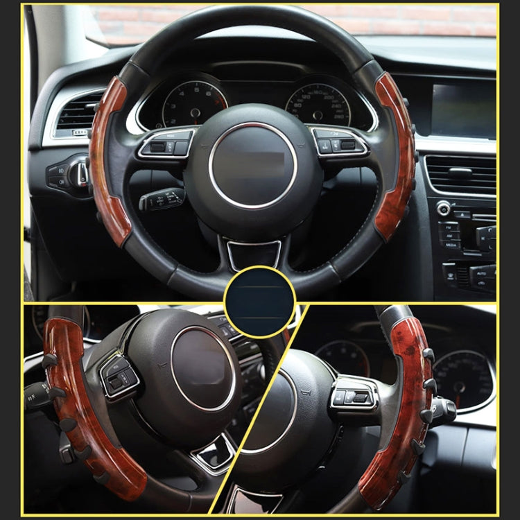 Car Steering Wheel Booster Wheel Spinner Knob Cover (Brown) - Steering Wheel Accessories by PMC Jewellery | Online Shopping South Africa | PMC Jewellery | Buy Now Pay Later Mobicred