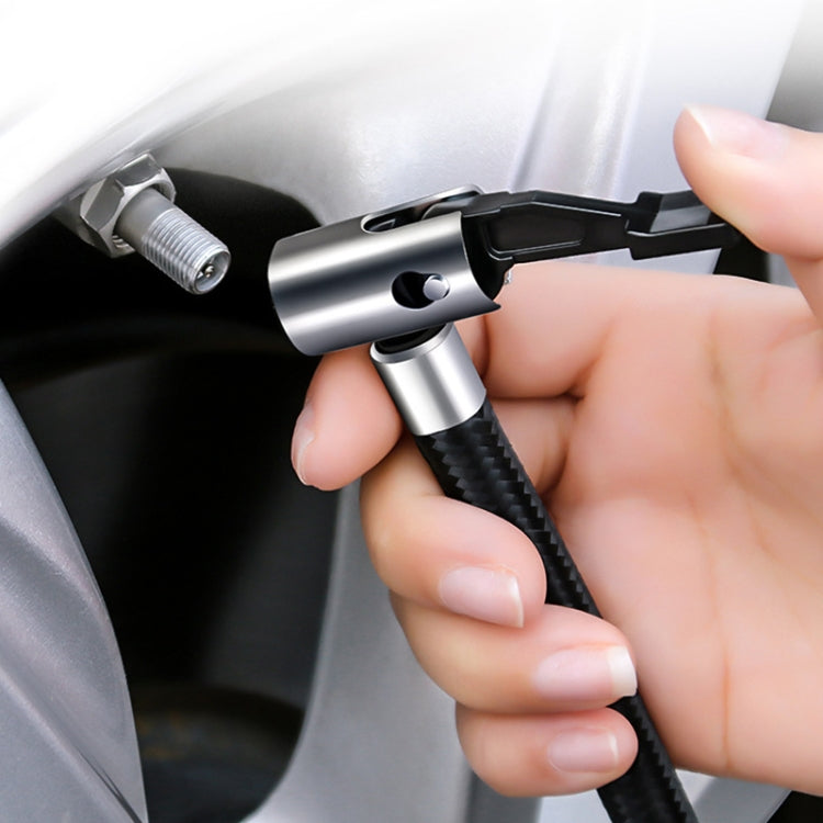 Car 12V Portable Inflatable Cylinder Pedal Digital Display Air Pump with Light & Tool Box - Inflatable Pump by PMC TechLife | Online Shopping South Africa | PMC TechLife