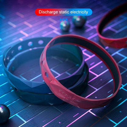 ZD-04 Car Door Static Elimination Bracelet Anti-static TPU Bracelet(Red) - Others by PMC Jewellery | Online Shopping South Africa | PMC Jewellery | Buy Now Pay Later Mobicred