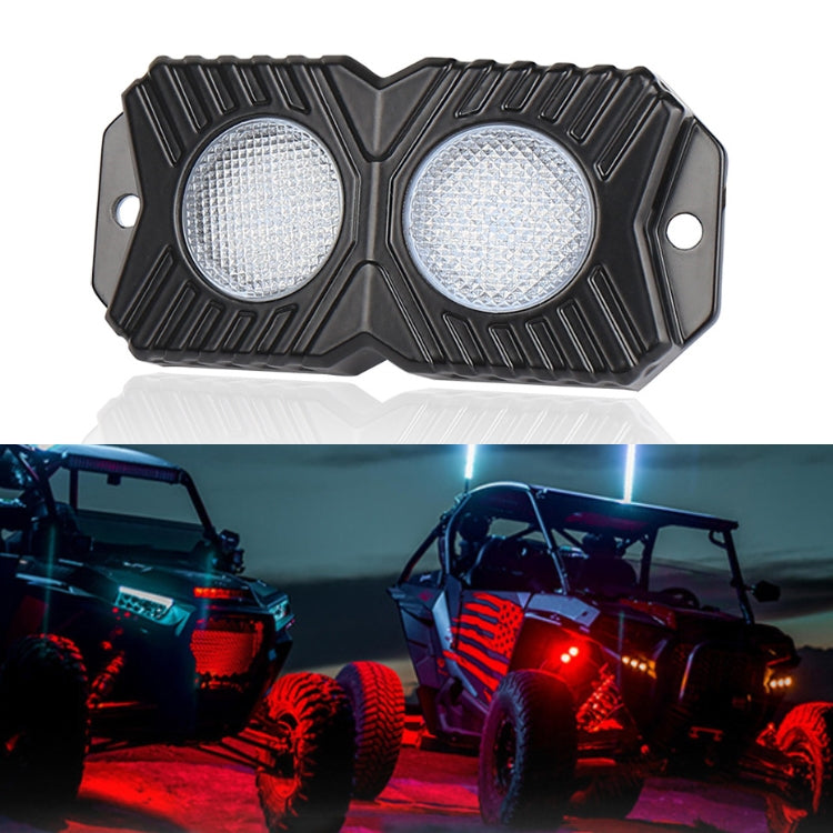 18W DC 12-24V 1.2A LED Double Row Car Bottom Light / Chassis Light / Yacht Deck Atmosphere Light (Red Light) - Decorative Lights by PMC TechLife | Online Shopping South Africa | PMC TechLife | Buy Now Pay Later Mobicred
