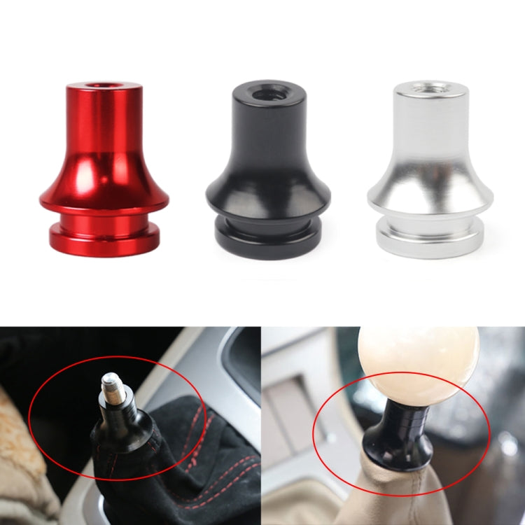 Car Gear Head Adapter Gear Lever Base Connector Stopper M12x1.25 with 3 Copper Adapter (Red) - Shift Knob by PMC TechLife | Online Shopping South Africa | PMC TechLife | Buy Now Pay Later Mobicred