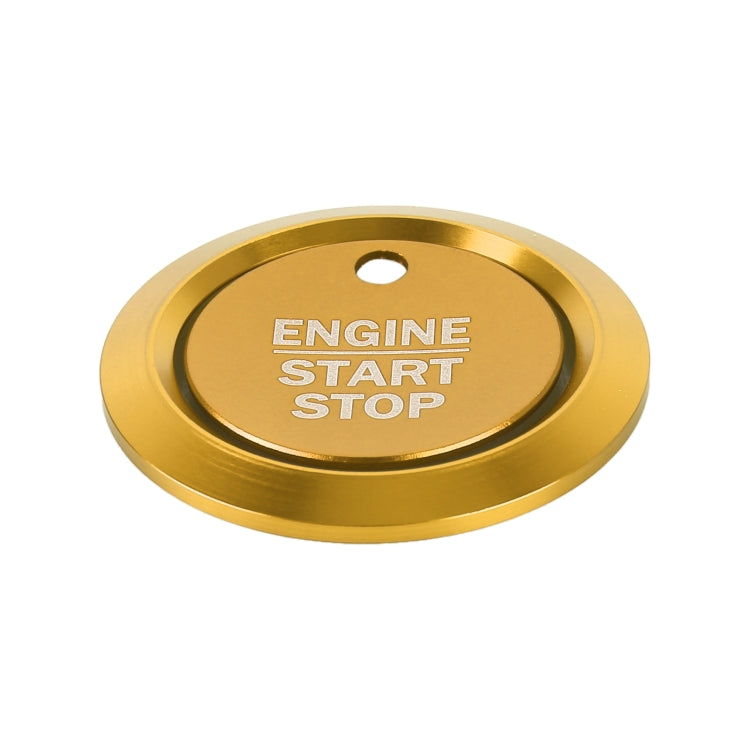 Car Engine Start Key Push Button Ring Trim Sticker Decoration for Ford F150 (Gold) - Decoration Rings by PMC TechLife | Online Shopping South Africa | PMC TechLife | Buy Now Pay Later Mobicred