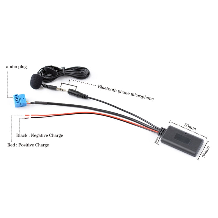 Car AUX Bluetooth Audio Cable Wiring Harness for Mercedes-Benz Comand 2.0 - DIY Cables by PMC TechLife | Online Shopping South Africa | PMC TechLife