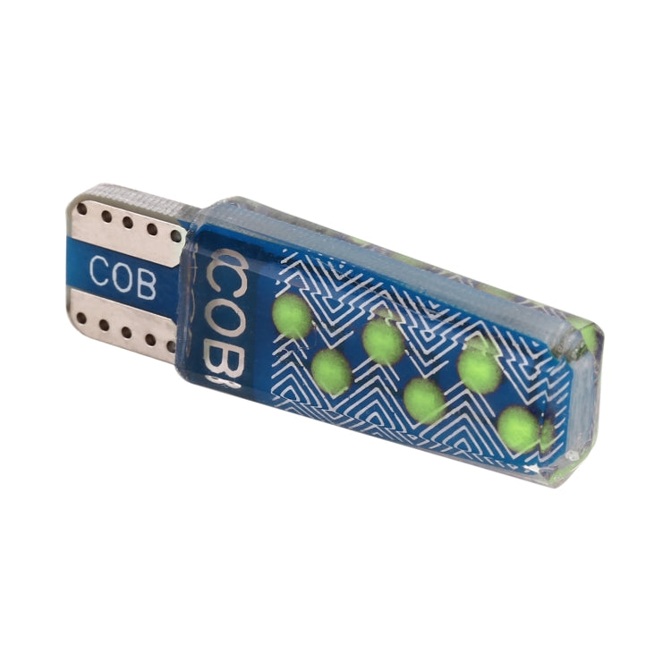 10 PCS T10 DC12V / 1.2W Car Clearance Light 12LEDs COB Lamp Beads (Ice Blue Light) - Clearance Lights by PMC Jewellery | Online Shopping South Africa | PMC Jewellery | Buy Now Pay Later Mobicred