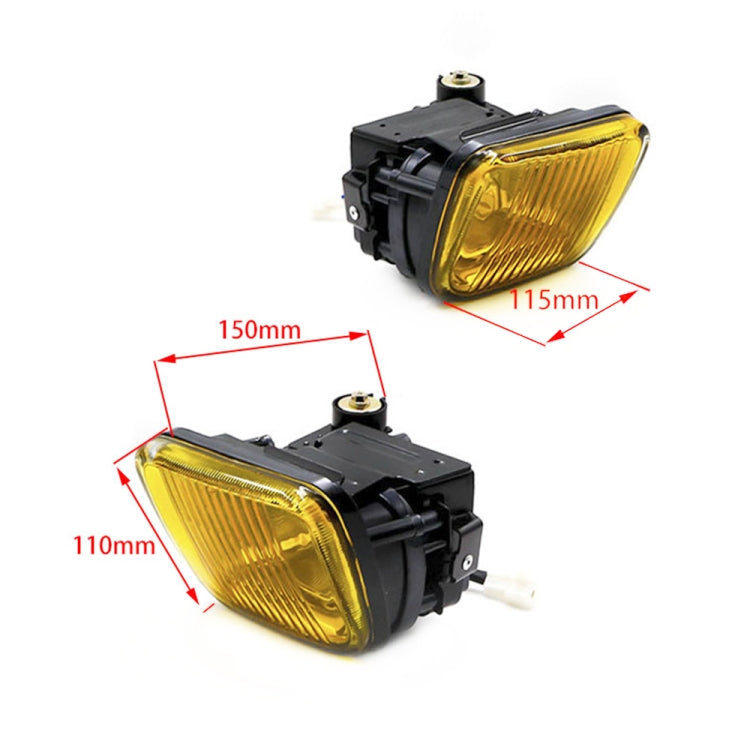 1 Pair Car Modified Front Fog Light for Honda Civic 1996-1998 (Yellow Light) - Fog / Driving Lights by PMC TechLife | Online Shopping South Africa | PMC TechLife | Buy Now Pay Later Mobicred