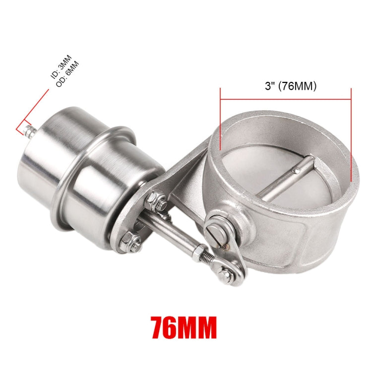 76mm Car Modification Vacuum Exhaust Pipe - Exhaust Pipes by PMC Jewellery | Online Shopping South Africa | PMC Jewellery | Buy Now Pay Later Mobicred