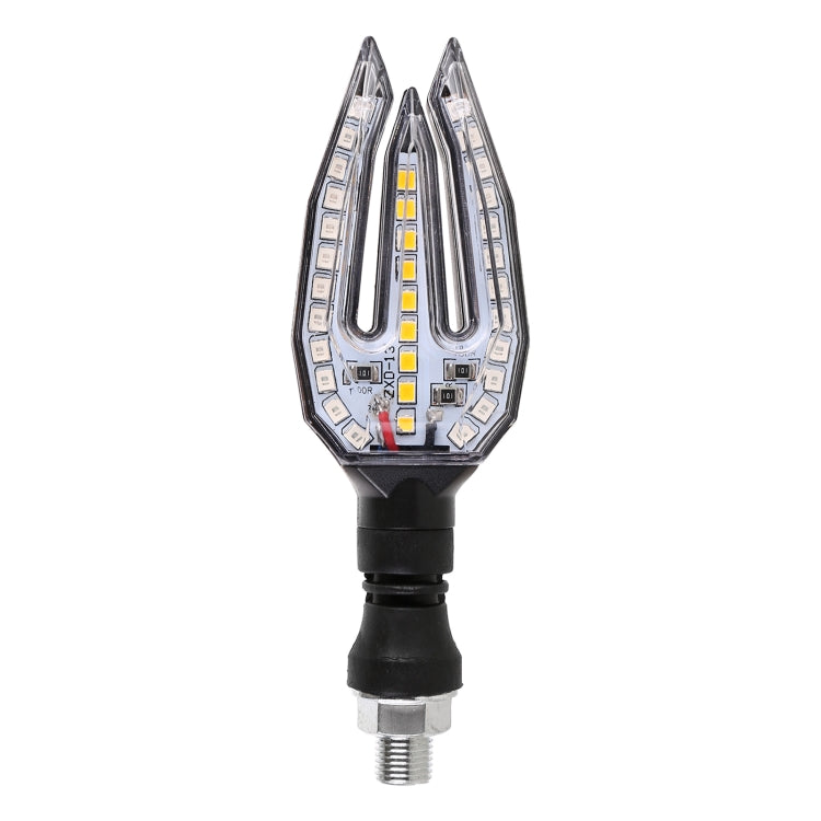 Motorcycle Turn Signal Light DC12V 1W 33LEDs SMD-3528 Lamp Beads (Blue Light) - Signal Lights by PMC Jewellery | Online Shopping South Africa | PMC Jewellery | Buy Now Pay Later Mobicred