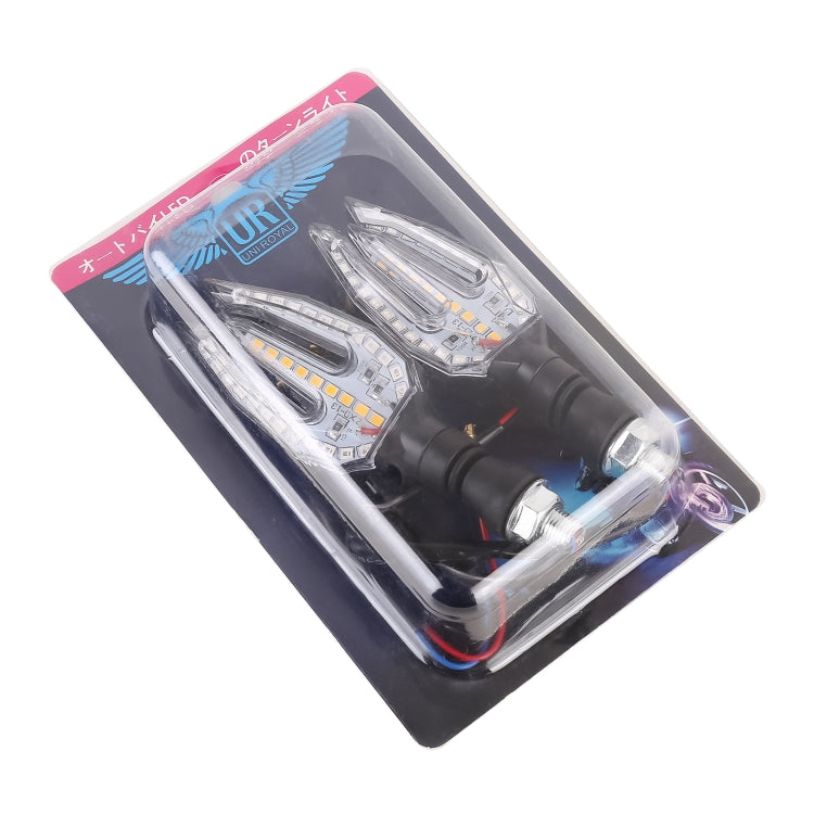 Motorcycle Turn Signal Light DC12V 1W 33LEDs SMD-3528 Lamp Beads (Red Light) - Signal Lights by PMC TechLife | Online Shopping South Africa | PMC TechLife | Buy Now Pay Later Mobicred