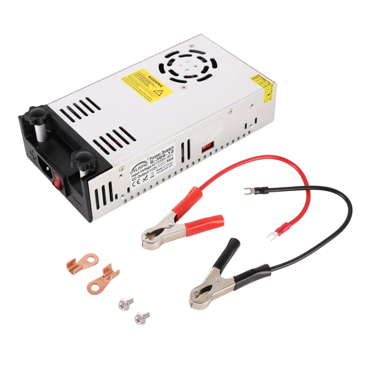 S-360-12 DC12V 360W 30A DIY Regulated DC Switching Power Supply Power Step-down Transformer with Clip - Step-down Transformer by PMC Jewellery | Online Shopping South Africa | PMC Jewellery | Buy Now Pay Later Mobicred