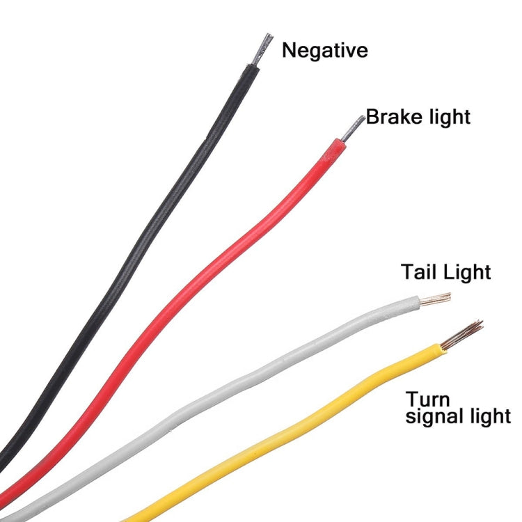 MK-013 Spotlight Dynamic Car Tail Light Signal Lamp Indicator Strobe Flashing Warning Light 12-24V - Clearance Lights by PMC TechLife | Online Shopping South Africa | PMC TechLife | Buy Now Pay Later Mobicred