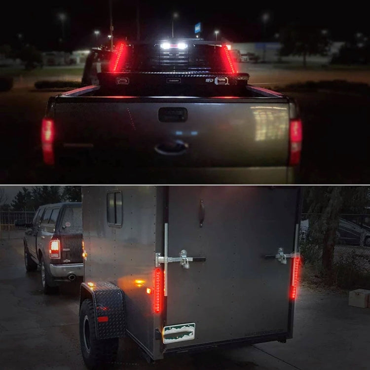 MK-013 Spotlight Dynamic Car Tail Light Signal Lamp Indicator Strobe Flashing Warning Light 12-24V - Clearance Lights by PMC TechLife | Online Shopping South Africa | PMC TechLife | Buy Now Pay Later Mobicred