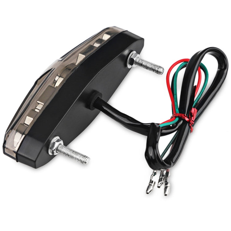 2 PCS KC-WD-NEW-3X Motorcycle LED Brake Light Running Lamp (Red) - Signal Lights by PMC TechLife | Online Shopping South Africa | PMC TechLife | Buy Now Pay Later Mobicred