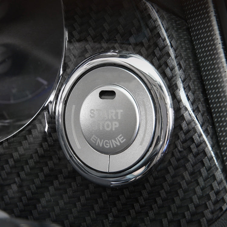 Car Engine Start Key Push Button Ring Trim Sticker for Infiniti (Silver) - Decoration Rings by PMC TechLife | Online Shopping South Africa | PMC TechLife | Buy Now Pay Later Mobicred