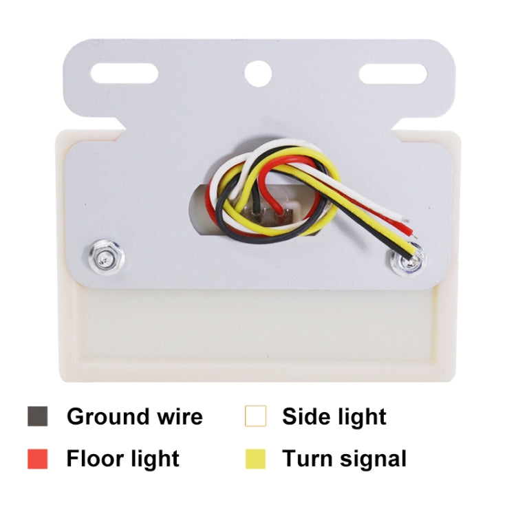 4 PCS ZS-6001 DC24V Car / Truck Side Marker Indicator Lights Bulb Lamp (Red Light) - Clearance Lights by PMC Jewellery | Online Shopping South Africa | PMC Jewellery | Buy Now Pay Later Mobicred