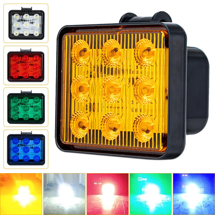 2 PCS ZS-7013 3 inch 9LEDs Strobe Waterproof Car / Truck Warning Light (Blue Light) - Warning Lights by PMC TechLife | Online Shopping South Africa | PMC TechLife | Buy Now Pay Later Mobicred