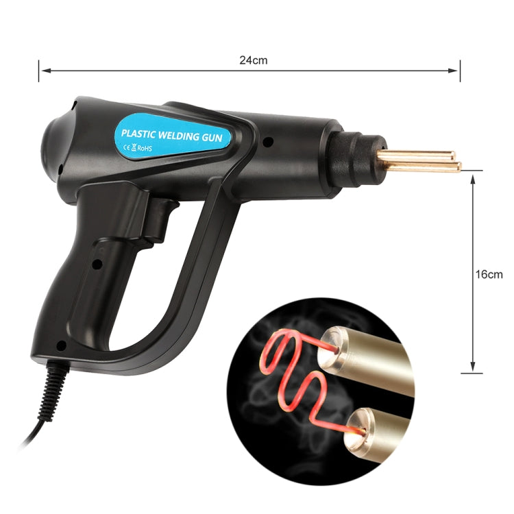70W Hot Stapler Plastic Welding Machine Car Bumper Repair Kit Plier, UK Plug - Hand Tool Sets by PMC TechLife | Online Shopping South Africa | PMC TechLife | Buy Now Pay Later Mobicred