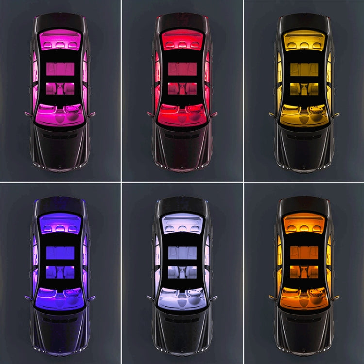 Y12 USB Car Colorful RGB Foot LED Atmosphere Light - Atmosphere lights by PMC Jewellery | Online Shopping South Africa | PMC Jewellery | Buy Now Pay Later Mobicred