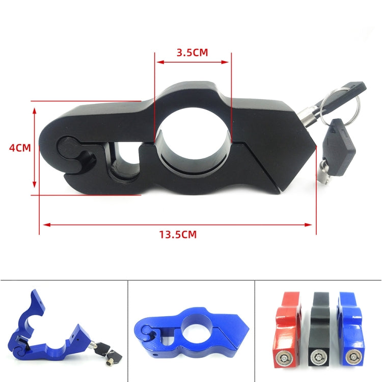 Motorcycle Aluminum Alloy Throttle Handle Lock (Blue) - free shipping - PMC TechLife - Order now!