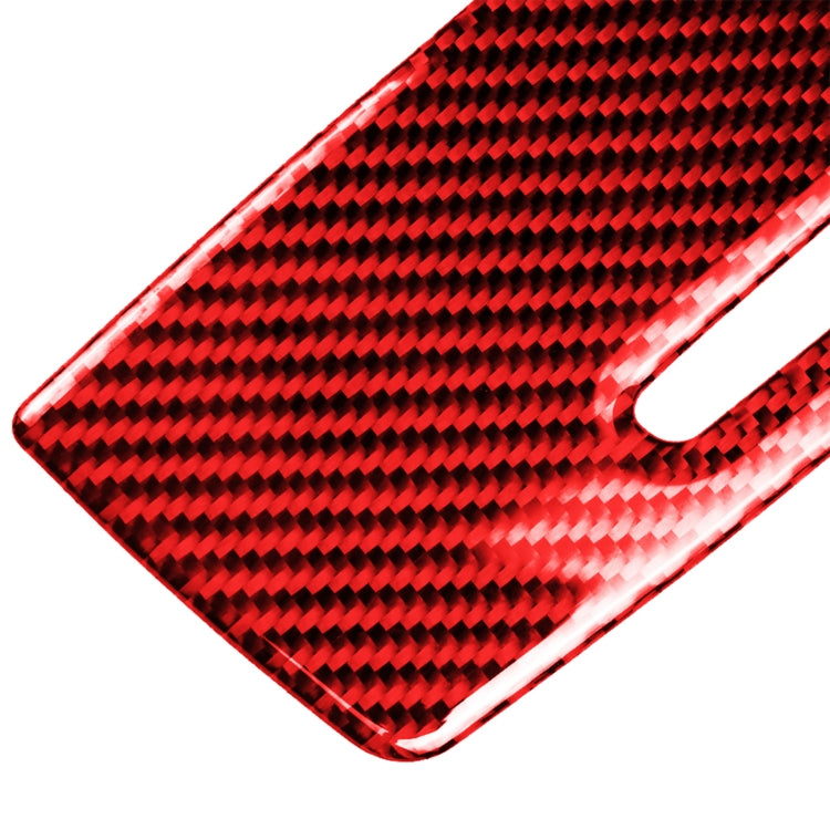 For BMW 3 Series E90 Carbon Fiber Car Ashtray Panel Decorative Sticker (Red) - Car Interior Mouldings by PMC TechLife | Online Shopping South Africa | PMC TechLife | Buy Now Pay Later Mobicred