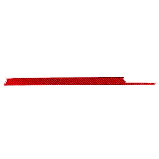 For Honda CRV 2007-2011 Carbon Fiber Car Co-pilot Center Control Trim Decorative Sticker,Left Drive (Red) - Car Interior Mouldings by PMC Jewellery | Online Shopping South Africa | PMC Jewellery | Buy Now Pay Later Mobicred