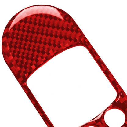 Car Carbon Fiber Lifting Panel Decorative Sticker for BMW Mini F56, Left Drive (Red) - Car Interior Mouldings by PMC Jewellery | Online Shopping South Africa | PMC Jewellery | Buy Now Pay Later Mobicred