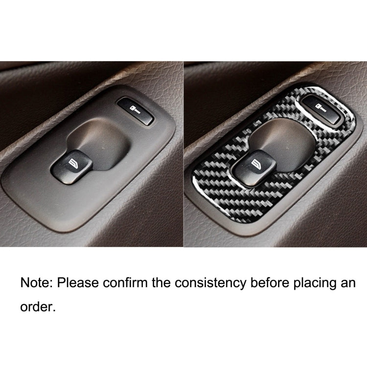 4 in 1 Car Carbon Fiber Door Set A Decorative Sticker for Volvo XC90 2003-2014, Right Drive - Car Interior Mouldings by PMC Jewellery | Online Shopping South Africa | PMC Jewellery | Buy Now Pay Later Mobicred