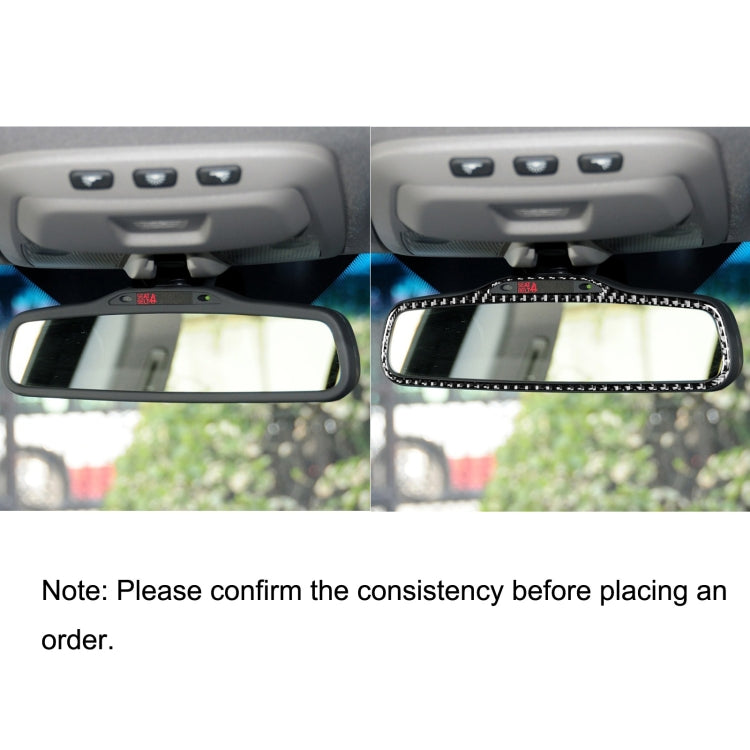 Car Carbon Fiber Rearview Mirror Decorative Sticker for Volvo XC90 2003-2014, Left and Right Drive Universal - Car Interior Mouldings by PMC Jewellery | Online Shopping South Africa | PMC Jewellery | Buy Now Pay Later Mobicred