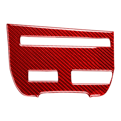 Carbon Fiber Car CD Player Console B Version Decorative Sticker for Nissan GTR R35 2008-2016, Left Driving(Red) - Car Interior Mouldings by PMC Jewellery | Online Shopping South Africa | PMC Jewellery | Buy Now Pay Later Mobicred