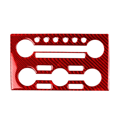 Carbon Fiber Car Instrument Control Panel Decorative Sticker for Nissan GTR R35 2008-2016, Right Driving (Red) - Car Interior Mouldings by PMC Jewellery | Online Shopping South Africa | PMC Jewellery | Buy Now Pay Later Mobicred