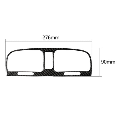 Carbon Fiber Car Middle Air Outlet Decorative Sticker for Volkswagen Golf 6 2008-2012 - Car Interior Mouldings by PMC Jewellery | Online Shopping South Africa | PMC Jewellery | Buy Now Pay Later Mobicred