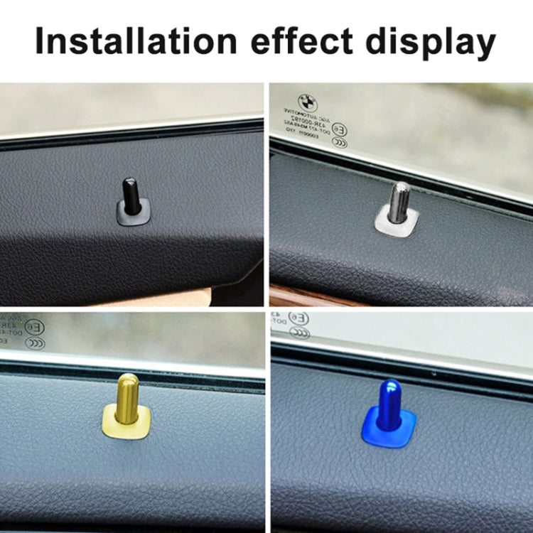 For BMW 5 Series 2011-2017 Car Interior Door Window Trim Panel Locking Knob Button Cover 5142 9171 769 - Booster Cable & Clip by PMC TechLife | Online Shopping South Africa | PMC TechLife | Buy Now Pay Later Mobicred