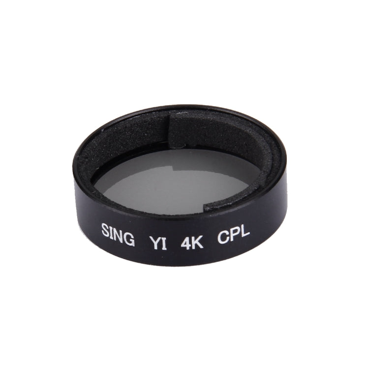 SING for Xiaomi Xiaoyi Yi II Sport Action Camera Proffesional 4K CPL Filter(Black) - Lens Filter by PMC Jewellery | Online Shopping South Africa | PMC Jewellery | Buy Now Pay Later Mobicred