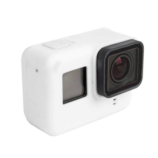 For GoPro HERO5 Silicone Housing Protective Case Cover Shell(White) - Silicone Cases by PMC Jewellery | Online Shopping South Africa | PMC Jewellery | Buy Now Pay Later Mobicred
