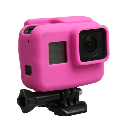 Original for GoPro HERO5 Silicone Border Frame Mount Housing Protective Case Cover Shell(Pink) - Silicone Cases by PMC Jewellery | Online Shopping South Africa | PMC Jewellery | Buy Now Pay Later Mobicred