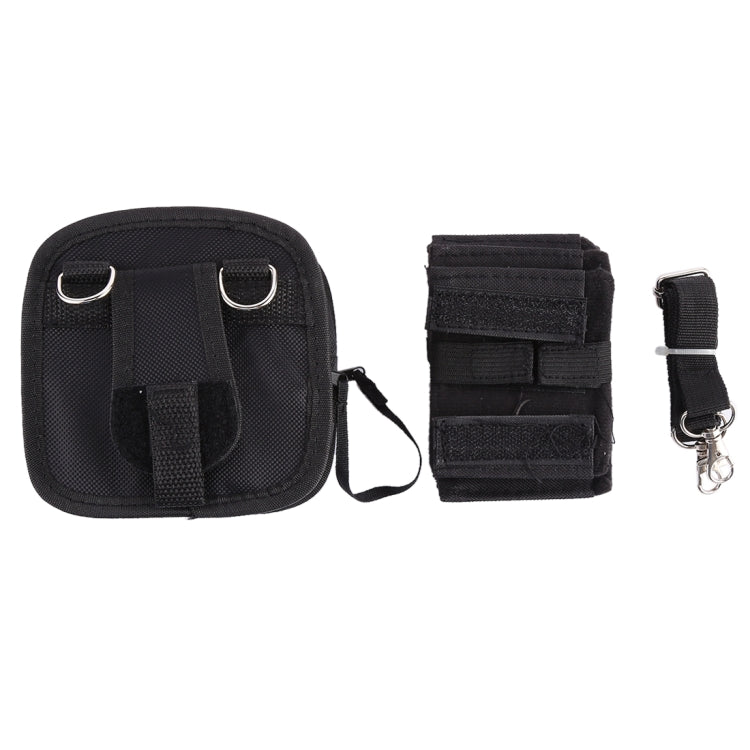 9PCS Nylon Filter Bag with Strap, Size:14��12��6cm(Black) - free shipping - PMC TechLife - Order now!
