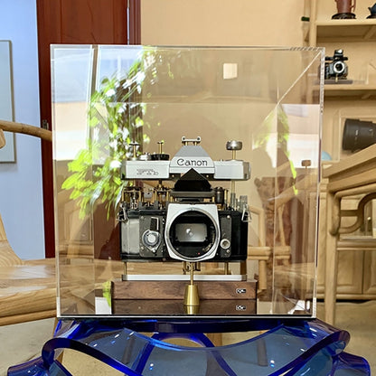 For Canon Non-Working Fake Dummy Camera Model Room Props Display Photo Studio Camera Model (Coffee) - Camera Model by PMC Jewellery | Online Shopping South Africa | PMC Jewellery | Buy Now Pay Later Mobicred