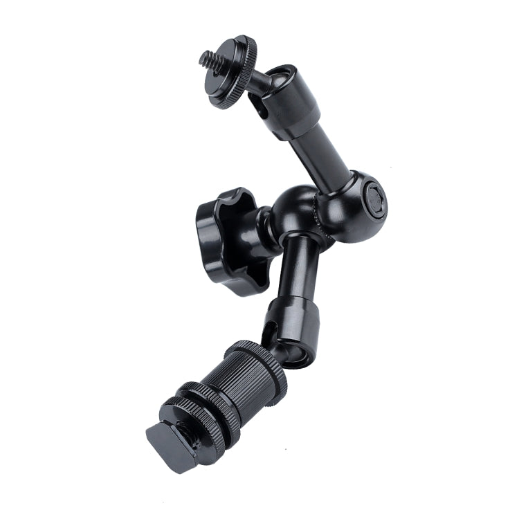 7 inch Adjustable Friction Articulating Magic Arm + Large Claws Clips (Black) - Camera Gimbal by PMC Jewellery | Online Shopping South Africa | PMC Jewellery