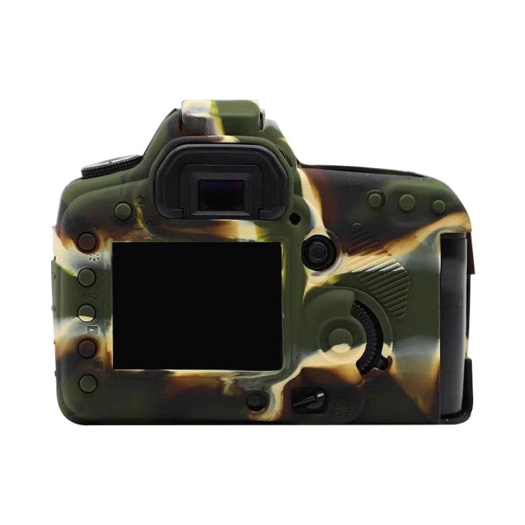 For Canon EOS 5D Mark II Soft Silicone Protective Case(Camouflage) - Protective Case by PMC TechLife | Online Shopping South Africa | PMC TechLife | Buy Now Pay Later Mobicred
