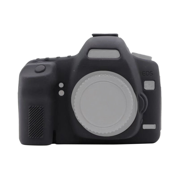For Canon EOS 5D Mark II Soft Silicone Protective Case(Black) - Protective Case by PMC TechLife | Online Shopping South Africa | PMC TechLife