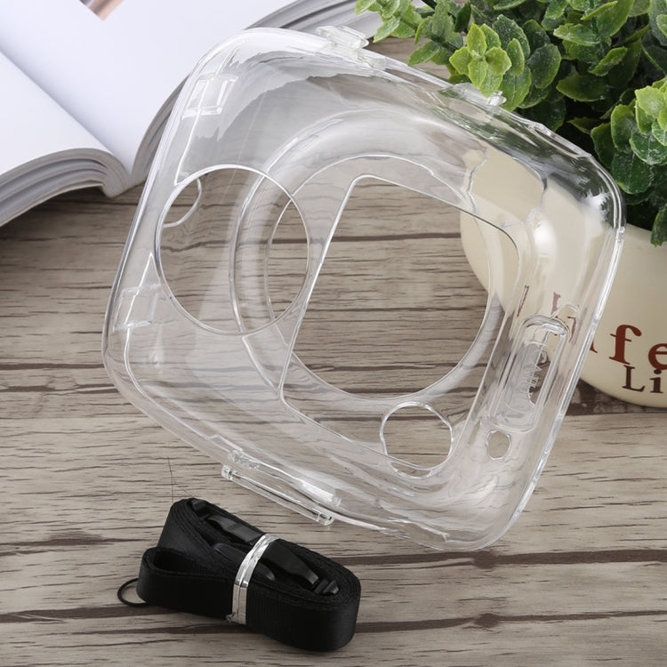 Protective Crystal Shell Case with Strap for FUJIFILM instax SQUARE SQ10 (Transparent) - free shipping - PMC TechLife - Order now!