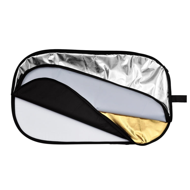 Godox FT05-1 150 x 200cm 5-in-1 Silver / Soft / Gold / White / Black Oval Folding Reflector Board - free shipping - PMC TechLife - Order now!