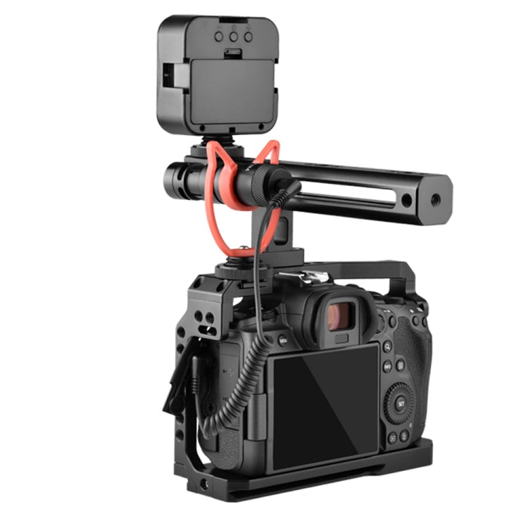 YELANGU C22 YLG0334B Video Camera Cage Stabilizer with Handle for Canon EOS R5/R6 (Black) - free shipping - PMC TechLife - Order now!