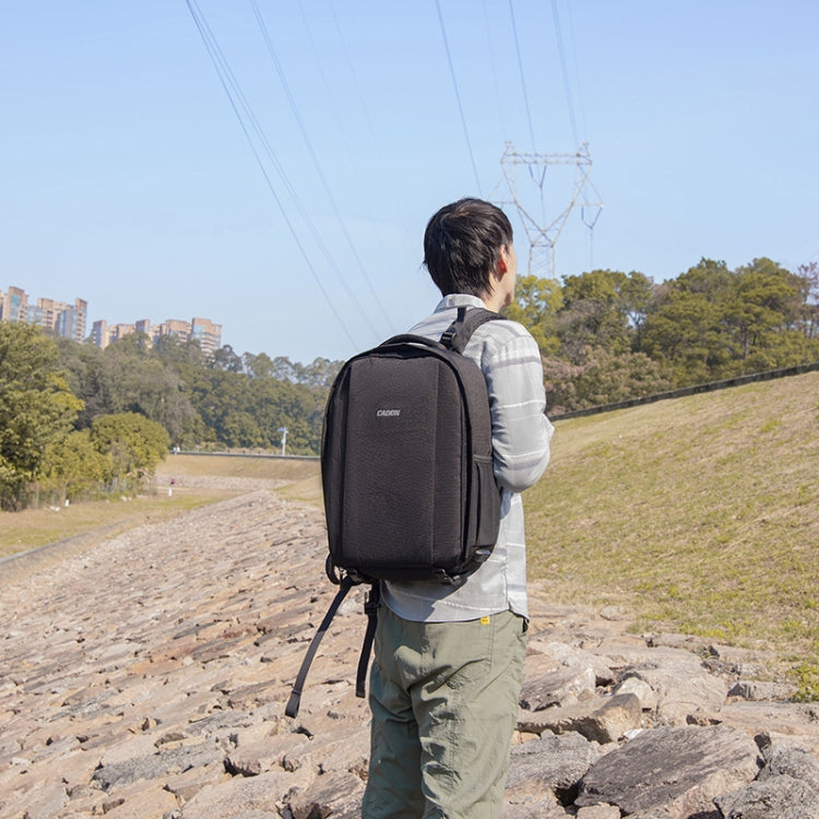 CADeN Multifunctional Shoulder SLR Camera Lens Bag Photography Backpack (Coffee) - free shipping - PMC TechLife - Order now!