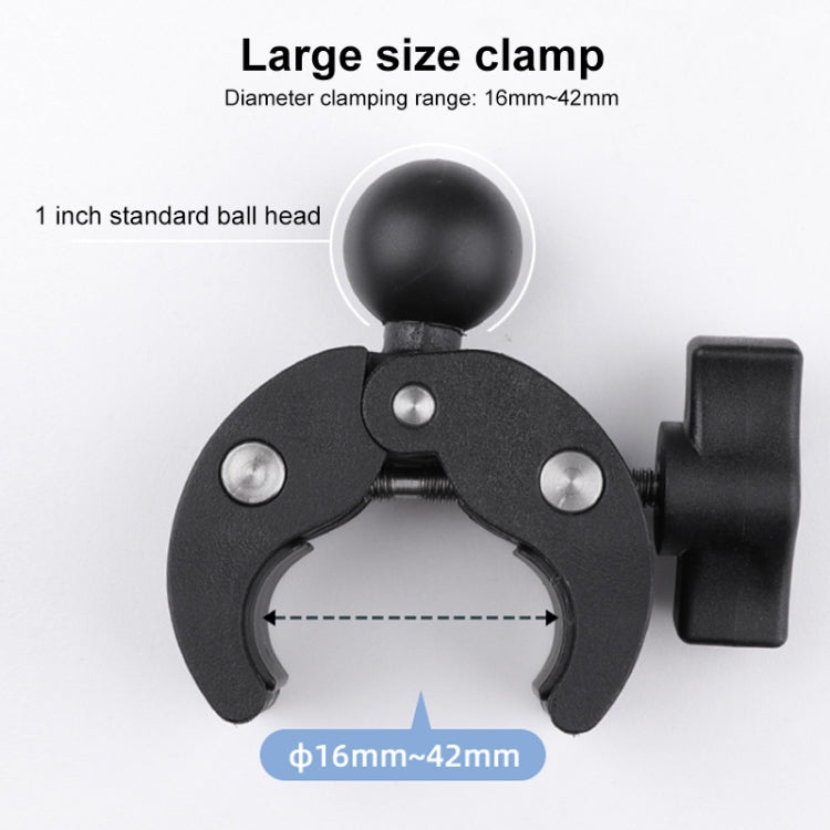 360 Rotation Adjustable Action Camera Bike Motorcycle Handlebar Holder(Black) - Bicycle Handlebar Mount by PMC TechLife | Online Shopping South Africa | PMC TechLife | Buy Now Pay Later Mobicred