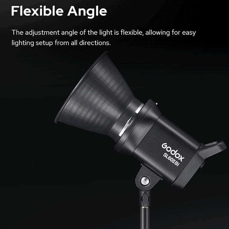 Godox SL60IIBi 75W Bi-Color 2800K-6500K LED Video Light(EU Plug) - free shipping - PMC TechLife - Order now!