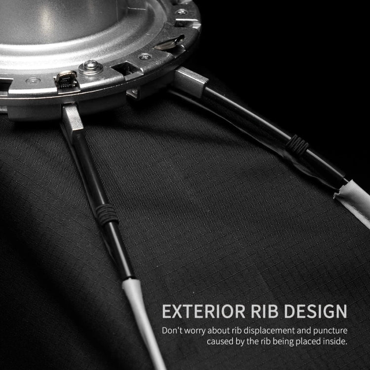 FEELWORLD FSR120 30x120cm Rectangular Softbox Quick Release Bowens Mount Diffuser - free shipping - PMC TechLife - Order now!